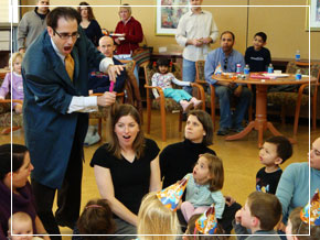 children's party entertainment ideas with maryland magician Benjamin Corey